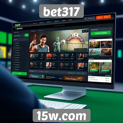 Avaliação da interface do usuário no site bet317